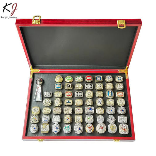 57 Rings 1966-2022 Collection Replica Super Bowl Championship Rings