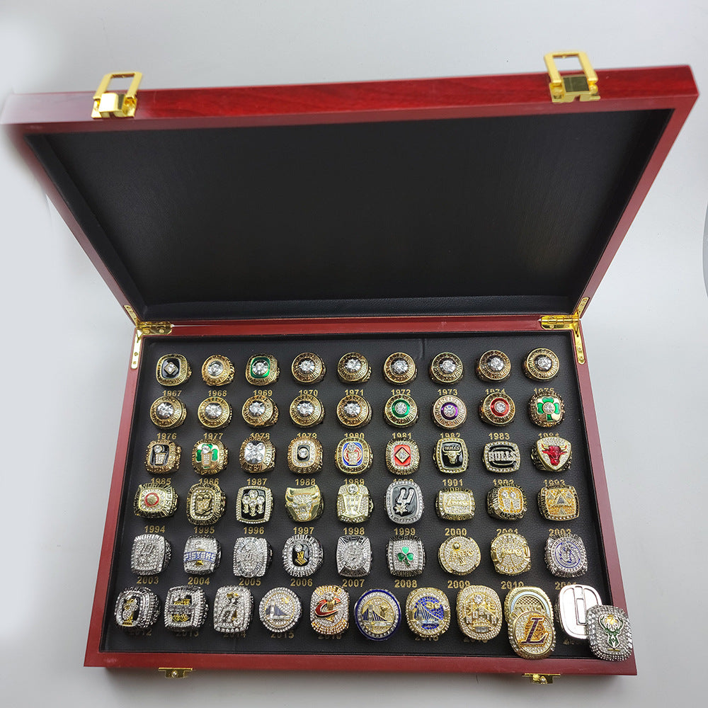 1967 - 2021 All NBA Championship Ring Replica