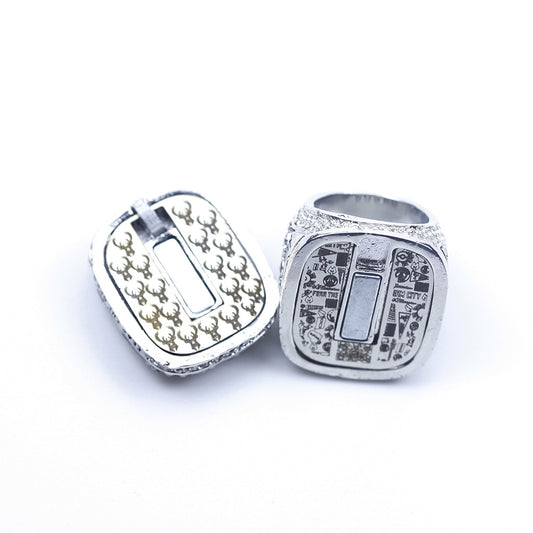 2021 Milwaukee Bucks Replica NBA Championship Ring with Necklace