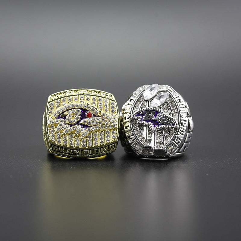 2000 2012 NFL Baltimore Ravens Replica Super Bowl Championship Ring