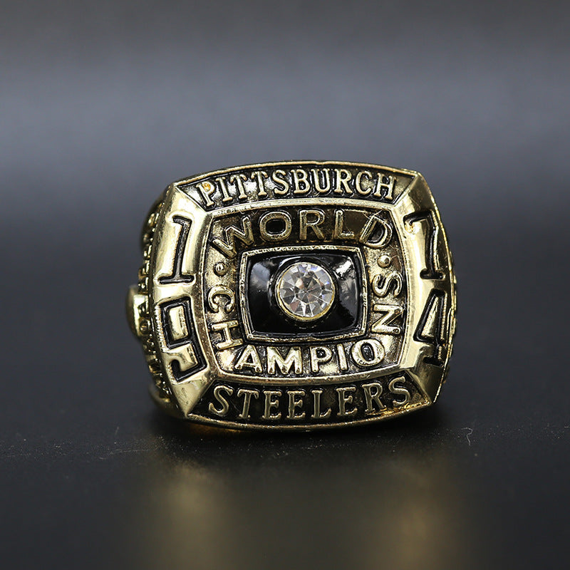 1974 NFL Pittsburgh Steelers Replica Super Bowl Championship Ring