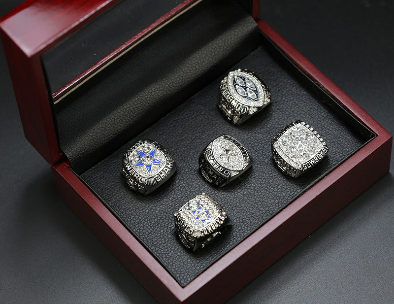 5 * NFL Dallas Cowboys Replica Super Bowl Championship Rings