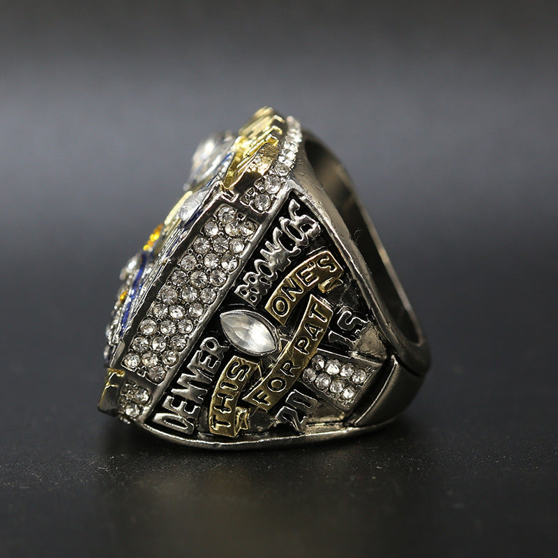 2015 NFL Denver Broncos Replica Super Bowl Championship Ring