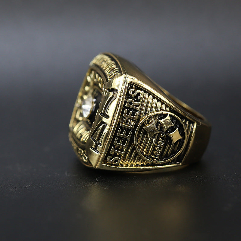 1974 NFL Pittsburgh Steelers Replica Super Bowl Championship Ring