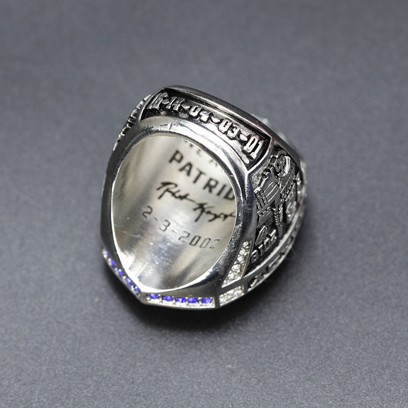 2018 NFL New England Patriots Replica Super Bowl Championship Ring