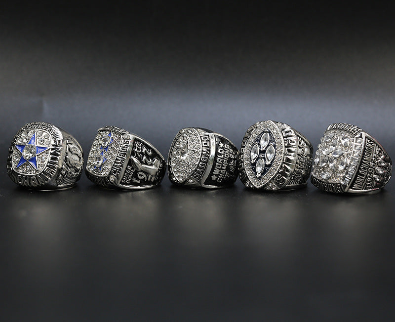 5 * NFL Dallas Cowboys Replica Super Bowl Championship Rings