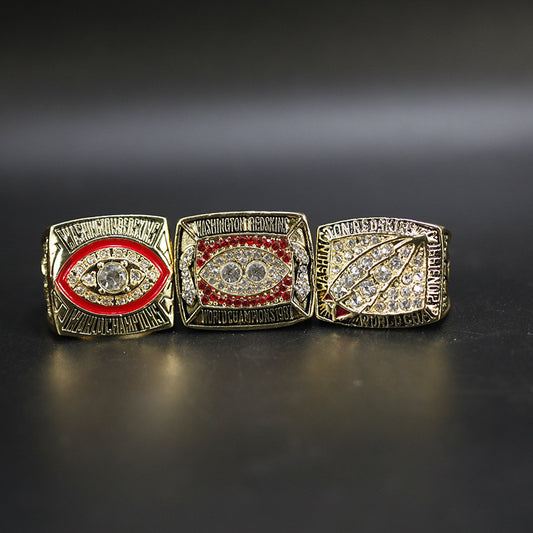 1982 1987 1991 NFL Washington Redskin Replica Super Bowl Championship Ring