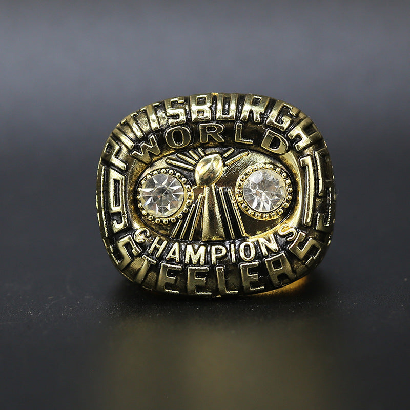 1975 NFL Pittsburgh Steelers Replica Super Bowl Championship Ring