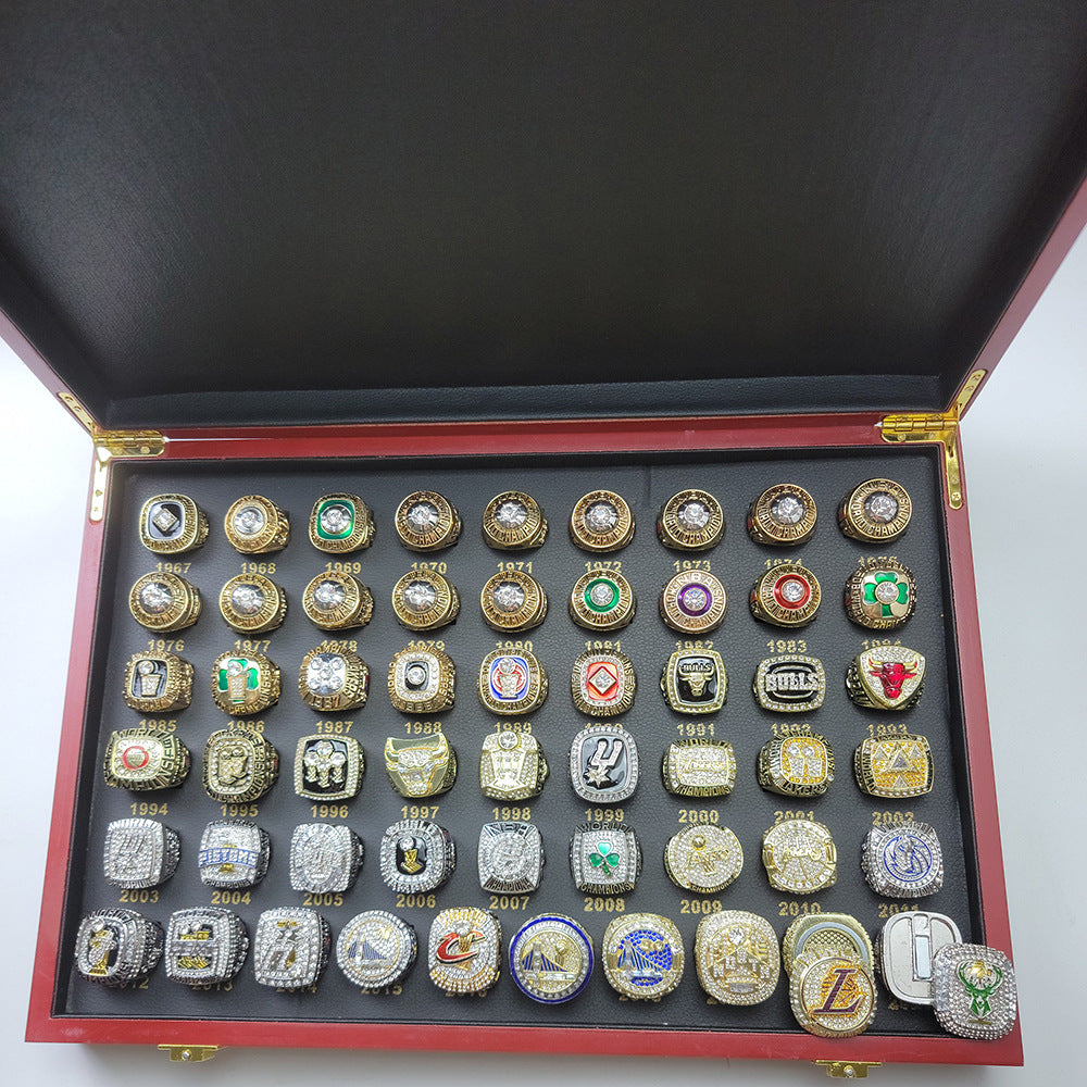 1967 2021 All NBA Championship Ring Replica Kemp Ring 1967 2021 All NBA Championship Ring Replica Kemp Ring