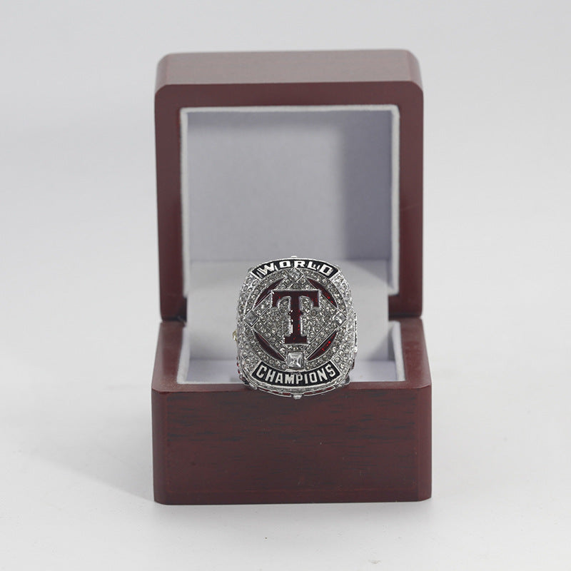 2023 MLB Texas Rangers Replica World Champions Ring – Kemp Ring