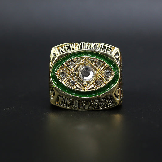 1968 NFL New York Jets Replica Super Bowl Championship Ring
