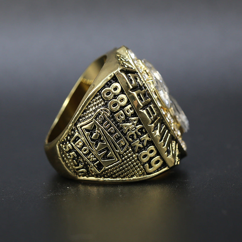 1989 NFL San Francisco 49ers Replica Super Bowl Championship Ring