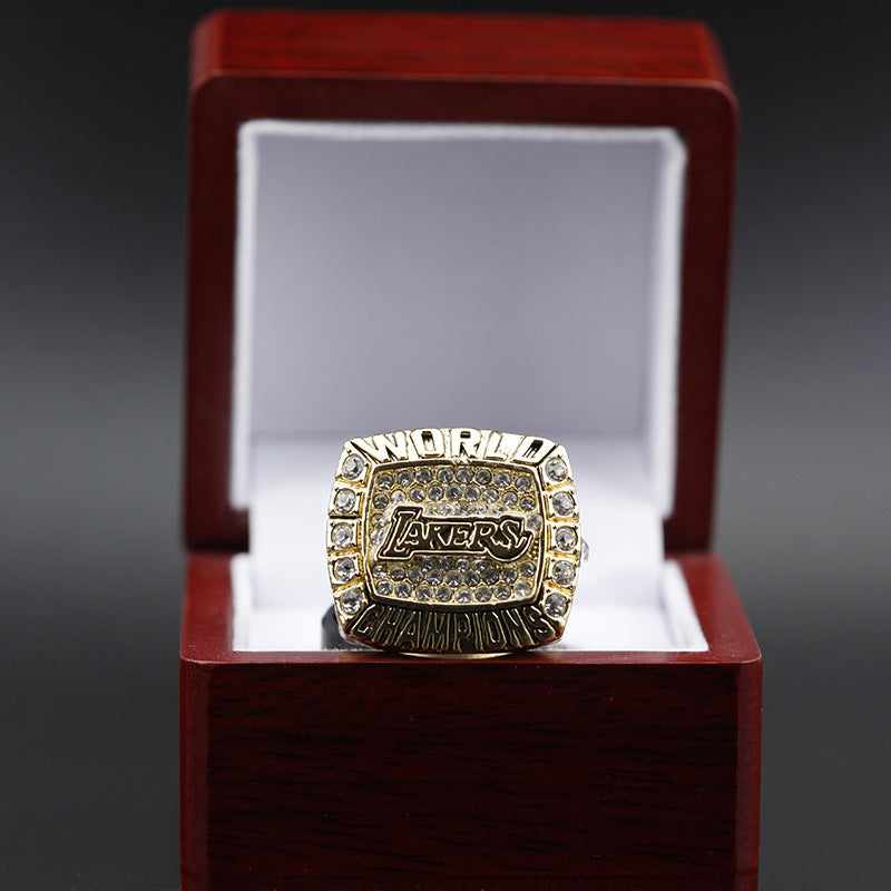 2000 Los Angeles Lakers Replica NBA Championship Ring O'Neal – Kemp Ring